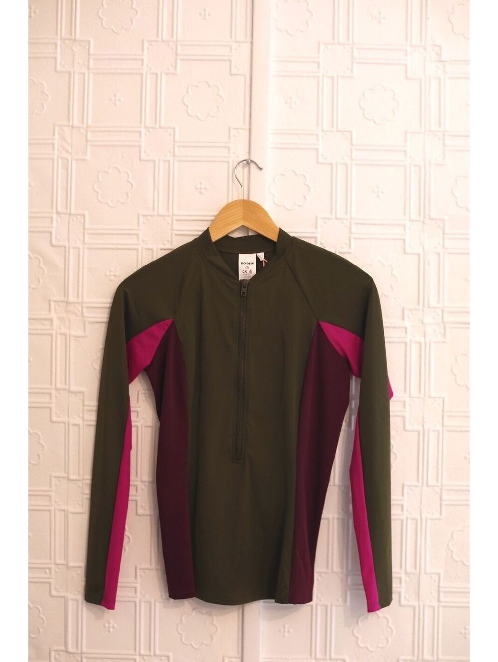 Boden Women's Long Sleeve Half-Zip Performance Top